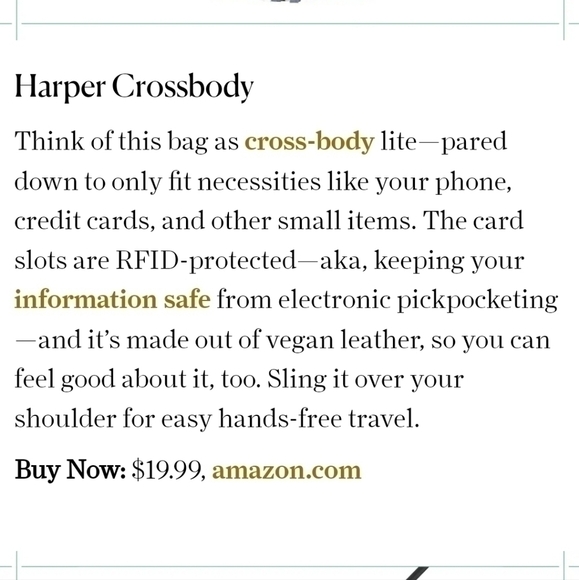 HARPER CROSSBODY in LIGHT GRAY - Picture 12 of 12